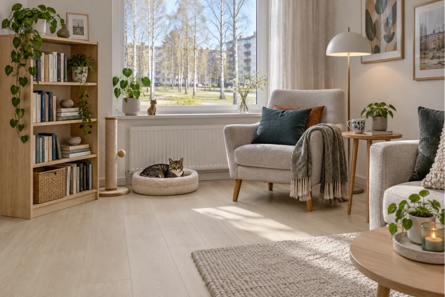 OUTLET Vinyylilattia NORDIC PALE OAK