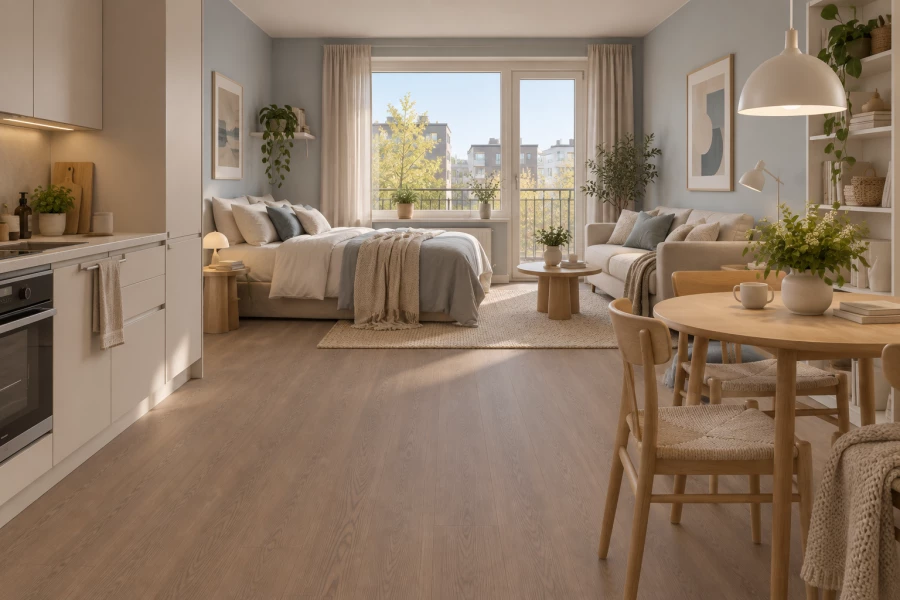 OUTLET Vinyylilattia NORDIC BROWN OAK
