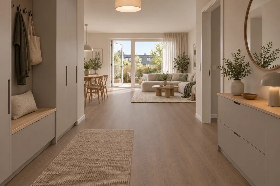 OUTLET Vinyylilattia NORDIC BROWN OAK