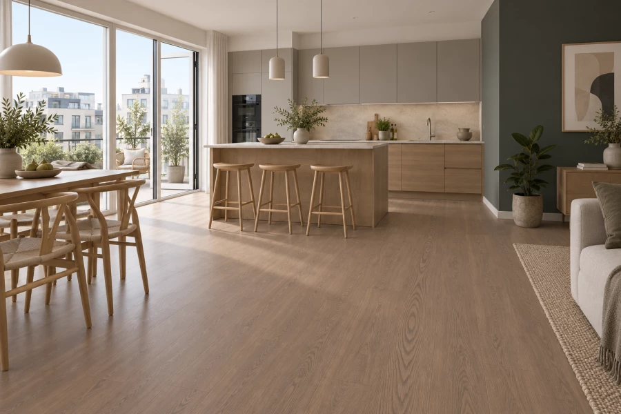 OUTLET Vinyylilattia NORDIC BROWN OAK
