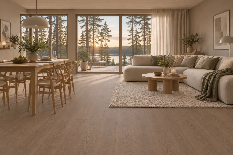 OUTLET Vinyylilattia NORDIC BROWN OAK
