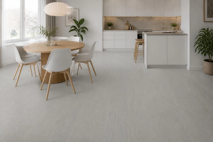 OUTLET Korkkivinyylilattia Wicanders Snow Oak
