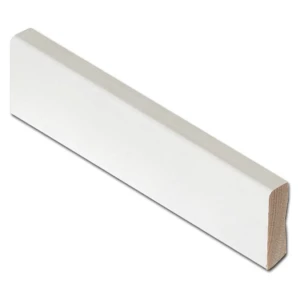 Mallipala: Jalkalista Mänty Valkoinen 12x55